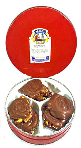 12 Oz Milk Chocolate Pecan Turtle Tin