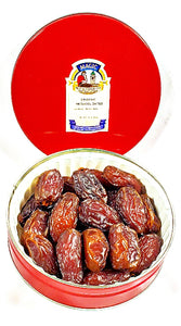 1 Lb Organic Jumbo Medjool Gift Tin