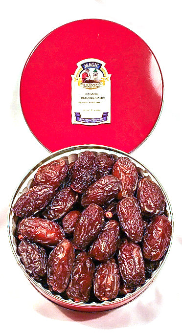 2 lb Organic Jumbo Medjool Date Gift Tin