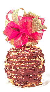 Dark Chocolate Peanut Caramel Apple