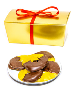 Dark Chocolate Glace Pineapple Rings