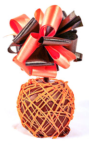 Halloween Caramel Apple - BOO!