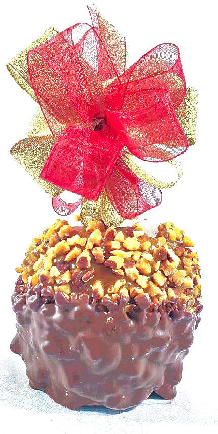 Milk Chocolate Almond Caramel Apple