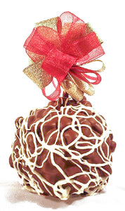 Milk Marshmallow Caramel Apple