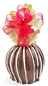 Triple Stripe Caramel Apple